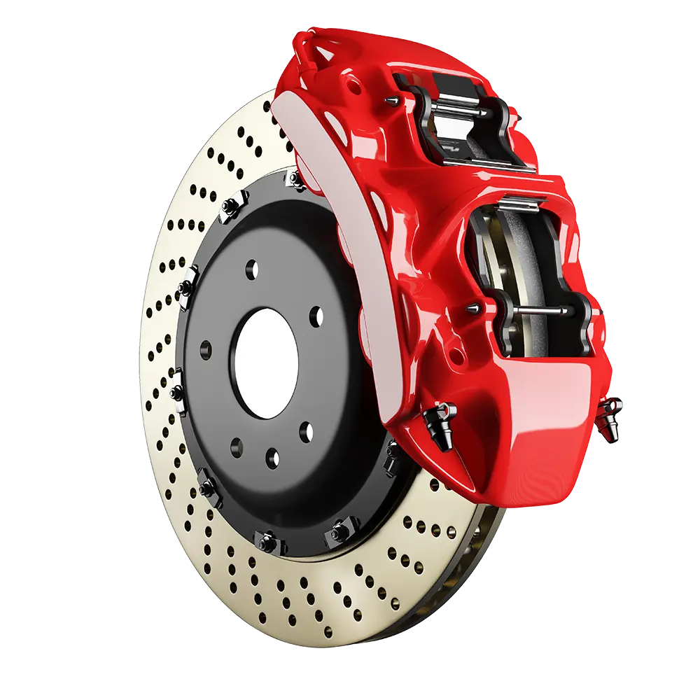 Car tires with metal wheel