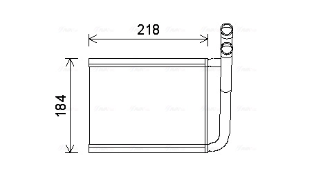 Heat Exchanger, interior heating — AVA Clever Choice