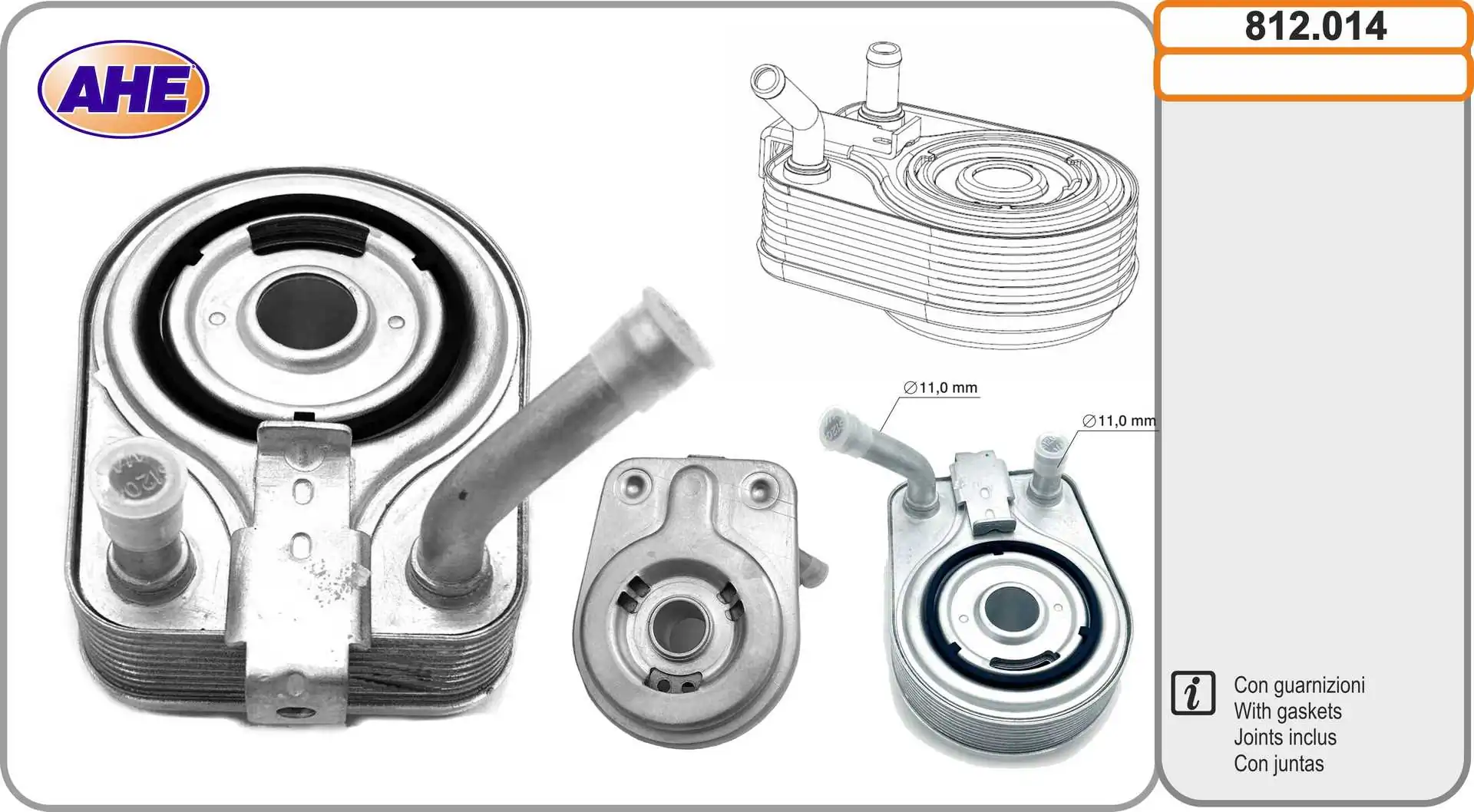 [OIL__3148] Oil Cooler, engine oil — AHE