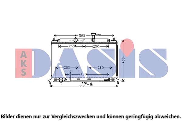 [RADI_3278] Radiator, engine cooling — AKS DASIS