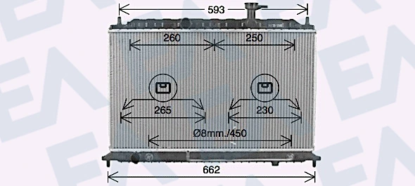 [RADI_3311] Radiator, engine cooling — EACLIMA