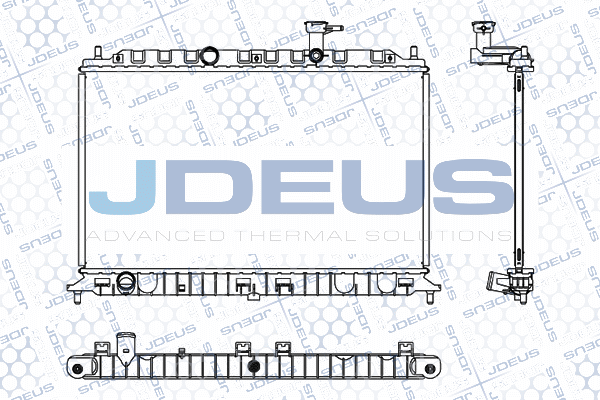 [RADI_3334] Radiator, engine cooling — JDEUS