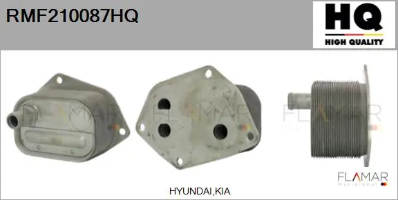 [OIL__3516] Oil Cooler, engine oil — FLAMAR